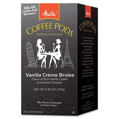 Picture of Coffee Pods, Vanilla Creme Brulee, 18 Pods/BoxMLA-75416