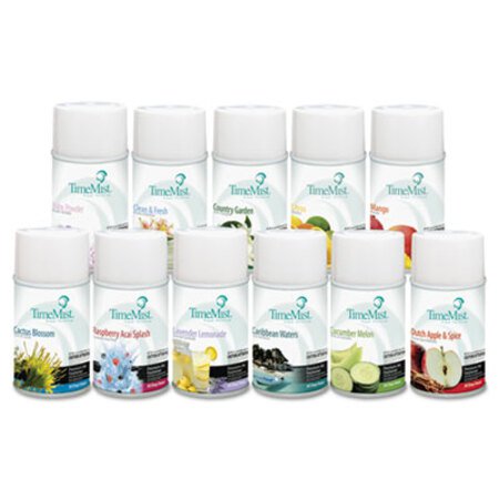 Picture of Premium Metered Air Freshener Refill, Assorted Fragrances, 6.6 oz Aerosol Spray, 12/CartonTMS-1043978