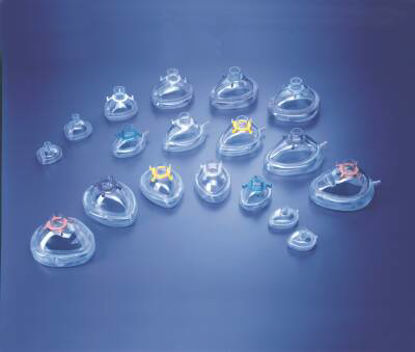 Picture of Anesthesia Mask Portex® Premium™ Elongated Style Neonatal Size 1 Without Hook Ring5071