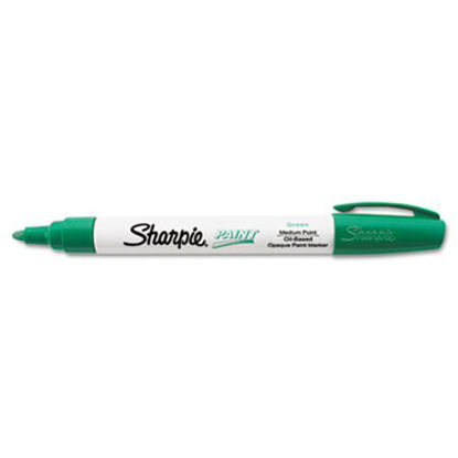 Picture of Permanent Paint Marker, Medium Bullet Tip, GreenSAN-35552