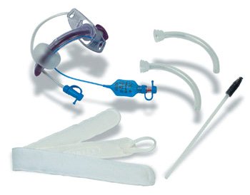 Picture of Tracheostomy Tube Blue Line Ultra® Suctionaid®100/875/075