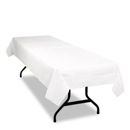 Picture of Table Set Poly Tissue Table Cover, 54" x 108", White, 6/PackTBL-PT549WH
