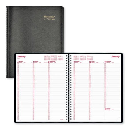 Picture of Essential Collection Weekly Appointment Book, 11 x 8.5, Black, 2022RED-CB950BLK