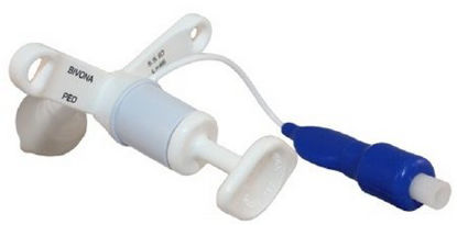 Picture of Tracheostomy Tube Bivona® Aire-Cuf® Straight Neck Flange Size 5.5 Cuffed65SP050
