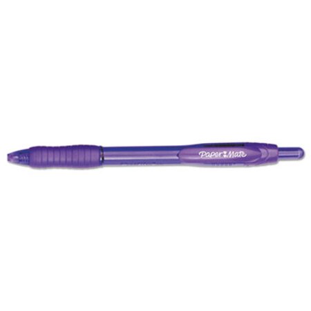 Picture of Profile Ballpoint Pen, Retractable, Bold 1.4 mm, Purple Ink, Purple Barrel, DozenPAP-35830