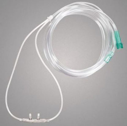 Picture of ETCO2 Nasal Sampling Cannula with O2 Delivery With Oxygen Delivery AirLife® Adult Curved Prong / NonFlared TipSFT2614U