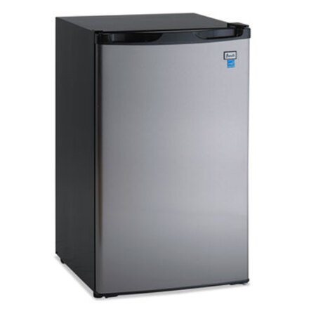 Picture of 4.4 CF Refrigerator, 19 1/2"W x 22"D x 33"H, Black/Stainless SteelAVA-RM4436SS