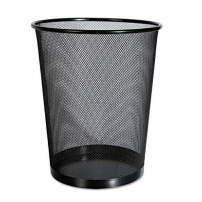 Picture of Mesh Wastebasket, 18 qt, BlackUNV-20008