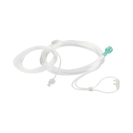Picture of ETCO2 Nasal Sampling Cannula with O2 Delivery With Oxygen Delivery Universal Curved Prong / NonFlared Tip001293