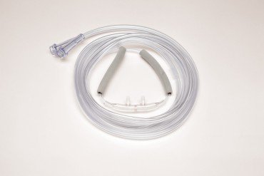 Picture of Demand Nasal Cannula Dual Port Delivery Salter-Style® Demand Adult Curved Prong / NonFlared Tip4907-7-7-25