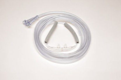 Picture of Demand Nasal Cannula Dual Port Delivery Salter-Style® Demand Adult Curved Prong / NonFlared Tip4907-7-7-25