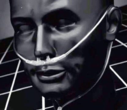 Picture of ETCO2 Nasal Sampling Cannula with O2 Delivery One Nare O2 / One Nare Sampled Salter-Style® Pediatric Curved Prong / NonFlared Tip4703-7-7-25