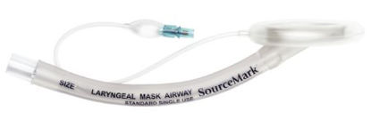 Picture of SourceMark® Laryngeal Mask Adult User Size 4 Clear PVC Sterile DisposableM0323