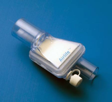 Picture of Hygroscopic Condenser Humidifier with Filter AirLife® 30.3 mg @ 500 mL 0.5 cm @ 9 LPS / 1.0 cm @ 15 LPS / 2.0 cm @ 30 LPS003006