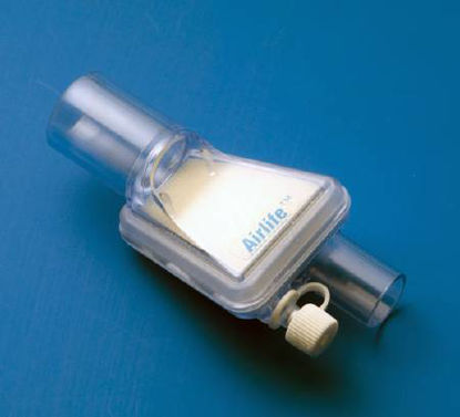 Picture of Hygroscopic Condenser Humidifier with Filter AirLife® 30.3 mg @ 500 mL 0.5 cm @ 9 LPS / 1.0 cm @ 15 LPS / 2.0 cm @ 30 LPS003006