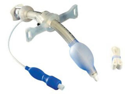 Picture of Tracheostomy Tube Bivona® Mid-Range Aire-Cuf® Hyperflex™ Adjustable Neck Flange Size 7 Cuffed75HA70