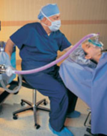 Picture of Universal Flex2® Anesthesia Breathing Circuit Coaxial Tube 90 Inch Tube Adult 3 Liter Bag Single Patient UseD390-80Z