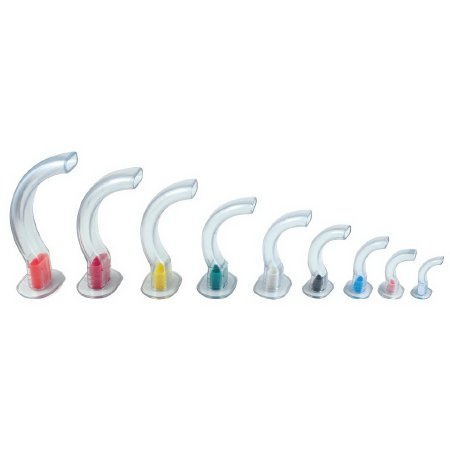 Picture of Oropharyngeal Airway SunMed Guedel 30 mm Length Clear Premature1-5010-30