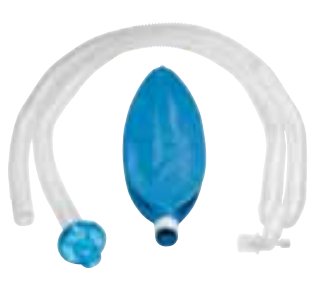 Picture of Portex® Anesthesia Breathing Circuit Corrugated Tube 40 Inch Tube Dual Limb Adult 3 Liter Bag Single Patient Use370936-NL