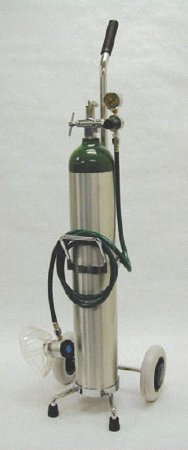 Picture of RESUSCITATOR KIT, OXY W/CART REG W/FILLED CYLINDER1631