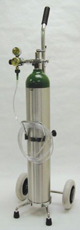 Picture of Mada Medical Oxygen Kit on Cart (Empty) Size E Aluminum1630AE