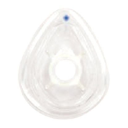 Picture of Anesthesia Mask Vital Signs® Elongated Style Adult Size 5 Hook Ring4852VS