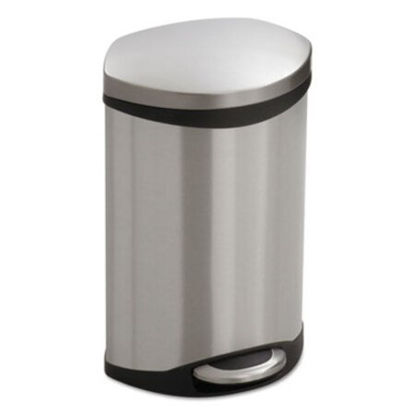 Picture of Step-On Medical Receptacle, 3 gal, Stainless SteelSAF-9901SS