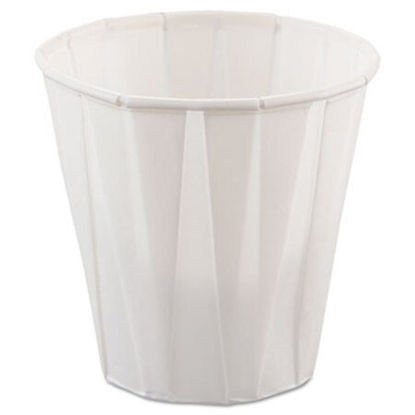 Picture of Paper Medical and Dental Treated Cups, 3.5 oz, White, 100/Bag, 50 Bags/CartonSCC-450