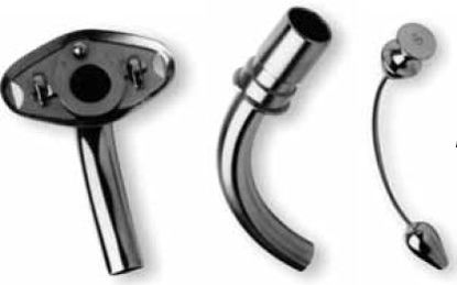 Picture of Tracheostomy Tube Jackson Improved Regular Size 4 Uncuffed1034924