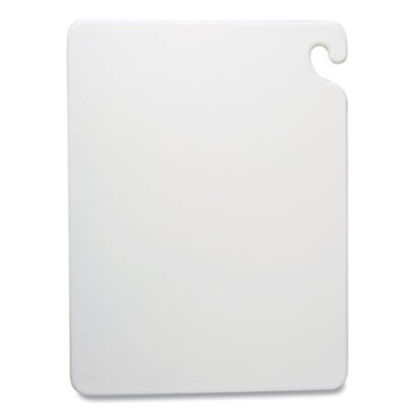 Picture of Cut-N-Carry Color Cutting Boards, Plastic, 20w x 15d x 1/2h, WhiteSJM-CB152012WH