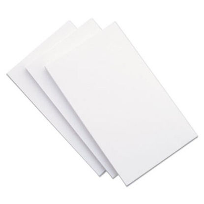 Picture of Unruled Index Cards, 5 x 8, White, 500/PackUNV-47245