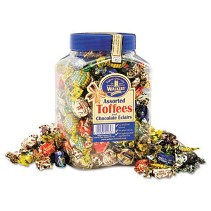 Picture of Assorted Toffee, 2.75 lb Plastic TubOFX-94054