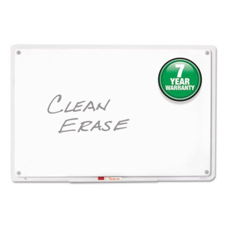 Picture of iQ Total Erase Board, 11 x 7, White, Clear FrameQRT-TM1107