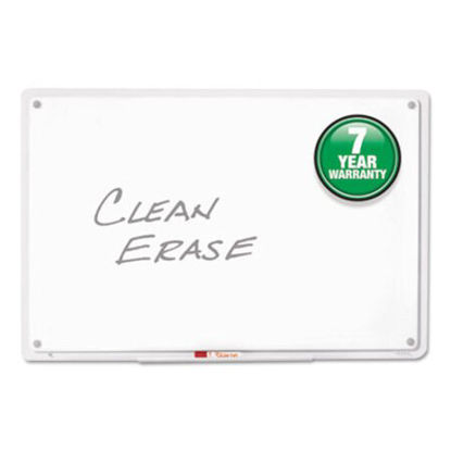 Picture of iQ Total Erase Board, 11 x 7, White, Clear FrameQRT-TM1107