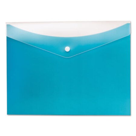 Picture of Poly Snap Envelope, Snap Closure, 8.5 x 11, BlueberryPFX-95562