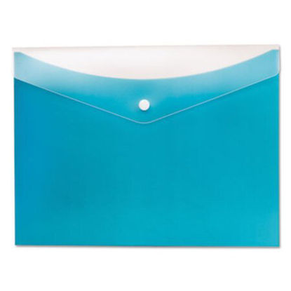Picture of Poly Snap Envelope, Snap Closure, 8.5 x 11, BlueberryPFX-95562