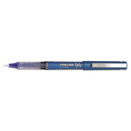 Picture of Precise V5 Roller Ball Pen, Stick, Extra-Fine 0.5 mm, Blue Ink, Blue Barrel, DozenPIL-35335