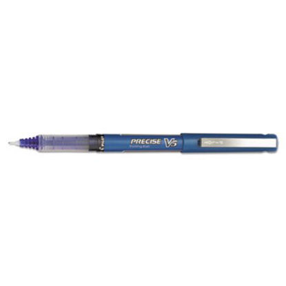 Picture of Precise V5 Roller Ball Pen, Stick, Extra-Fine 0.5 mm, Blue Ink, Blue Barrel, DozenPIL-35335