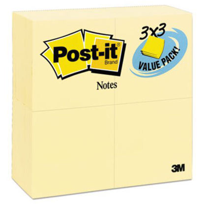 Picture of Original Pads in Canary Yellow, 3 x 3, 90-Sheet, 24/PackMMM-65424VADB