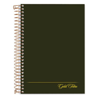 Picture of Gold Fibre Personal Notebooks, 1 Subject, Medium/College Rule, Classic Green Cover, 7 x 5, 100 SheetsTOP-20801