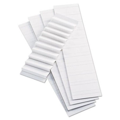 Picture of Blank Inserts For Hanging File Folder 42 Series Tabs, 1/5-Cut Tabs, White, 2" Wide, 100/PackPFX-242