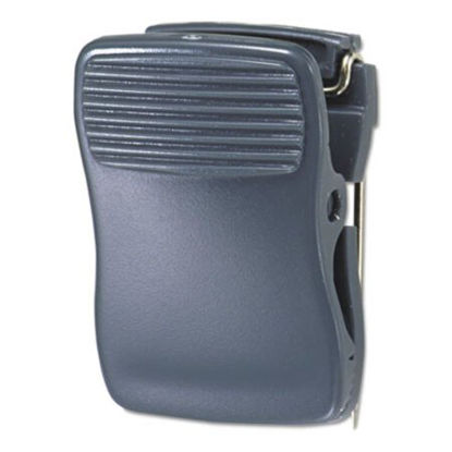 Picture of Deluxe Recycled Cubicle Clips, 40 Sheets, Charcoal, 24/PackUNV-08221