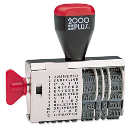 Picture of Dial-N-Stamp, 12 Phrases, 1 1/2 x 1/8COS-010180