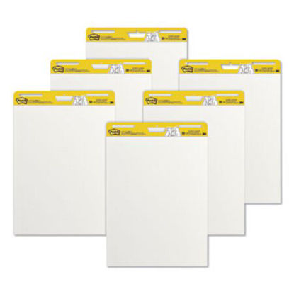 Picture of Self-Stick Easel Pads, 25 x 30, White, 30 Sheets, 6/CartonMMM-559VAD6PK