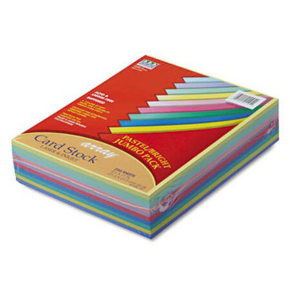 Picture of Array Card Stock, 65lb, 8.5 x 11, Assorted, 250/PackPAC-101195