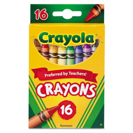 Picture of Classic Color Crayons, Peggable Retail Pack, 16 ColorsCYO-523016
