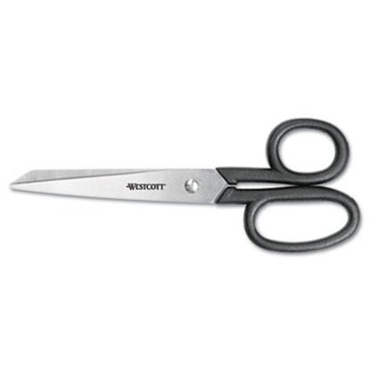 Picture of Kleencut Stainless Steel Shears, 7" Long, 3.31" Cut Length, Black Straight HandleACM-19017