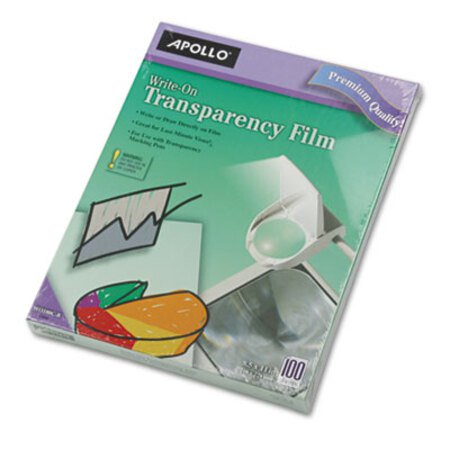 Picture of Write-On Transparency Film, Letter, Clear, 100/BoxAPO-WO100CB