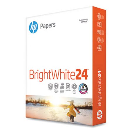 Picture of Brightwhite24 Paper, 100 Bright, 24lb, 8.5 x 11, Bright White, 500/ReamHEW-203000