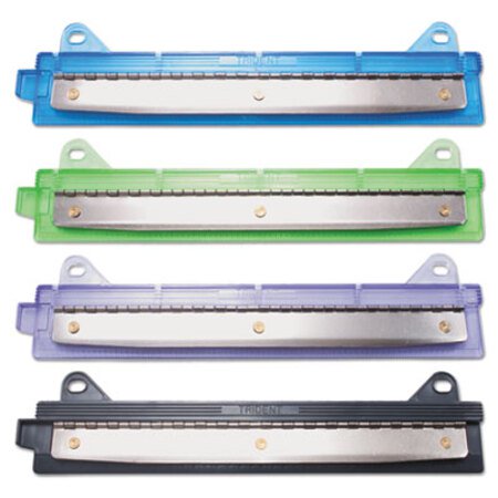 Picture of 6-Sheet Binder Three-Hole Punch, 1/4" Holes, Assorted ColorsAVT-MCG600AS